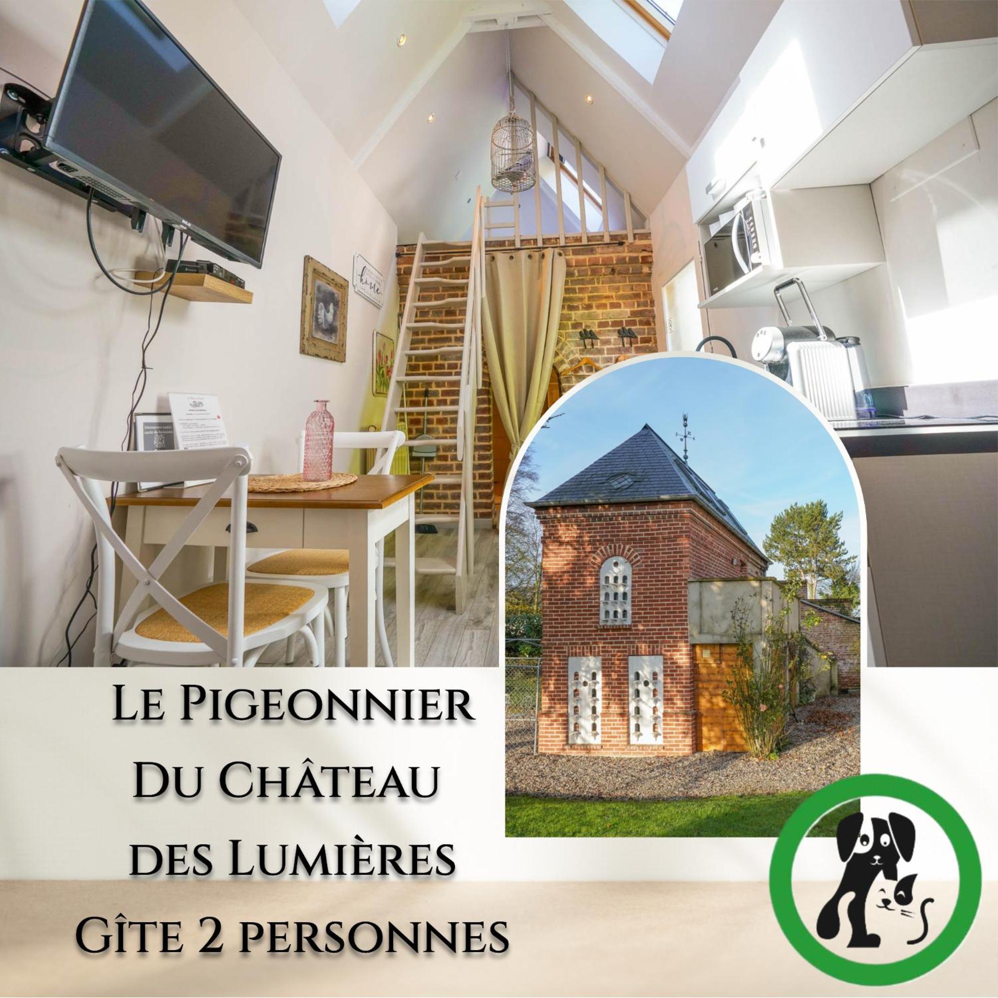 Chateau Des Lumieres Gite Et Gite Insolite Saint-Blimont Kültér fotó